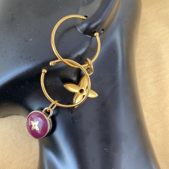 100% Louis Vuitton Pastilles. Earrings Please read 👍 - Picture 5 of 7